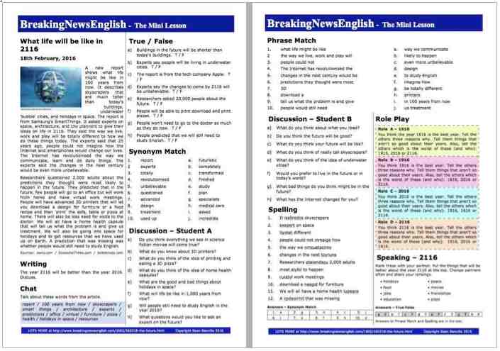 Esl lesson plans for adults first day