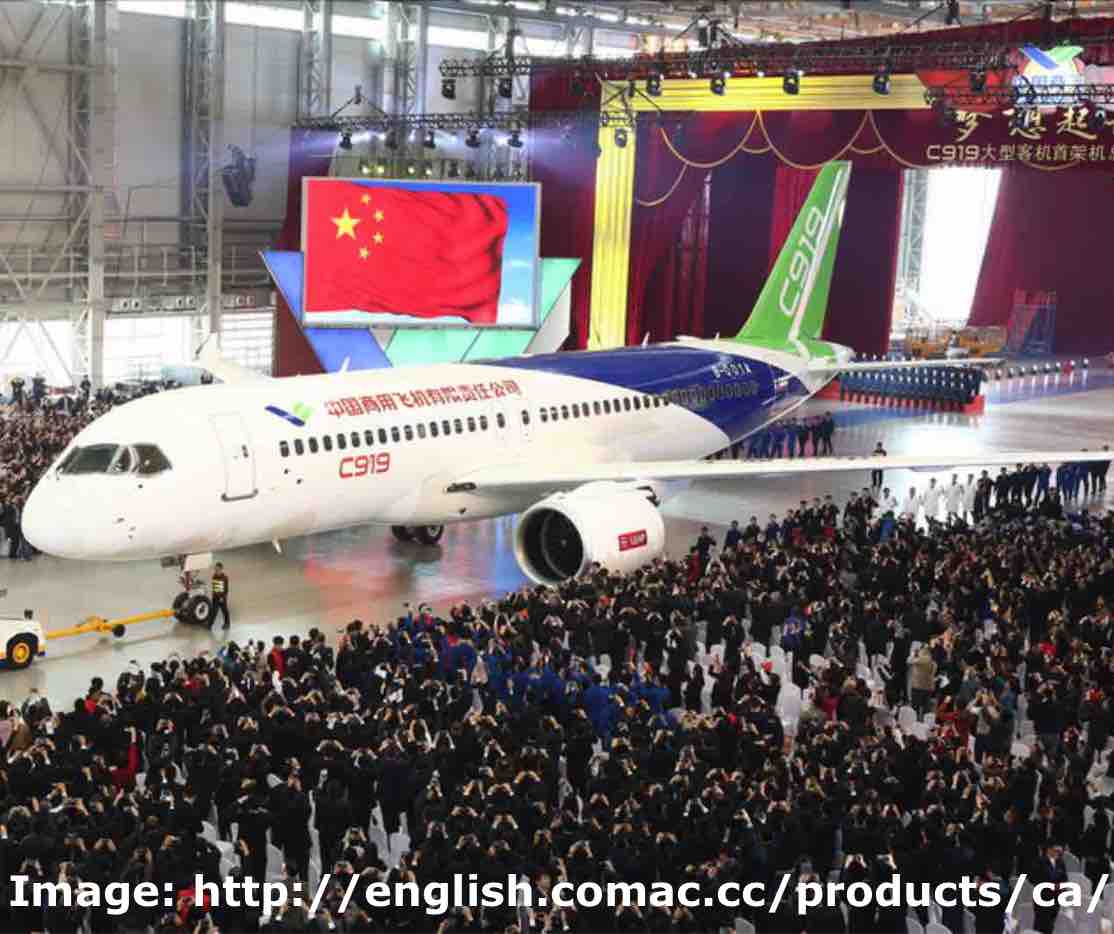 Chinese airliner makes first commercial flight