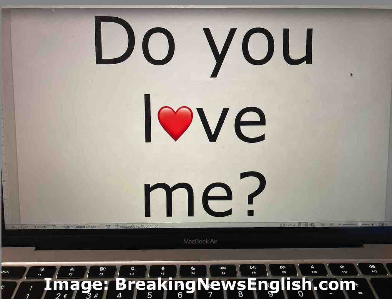 I Love Using A.I. Love - ESL Lesson Plan - Breaking News English Lesson